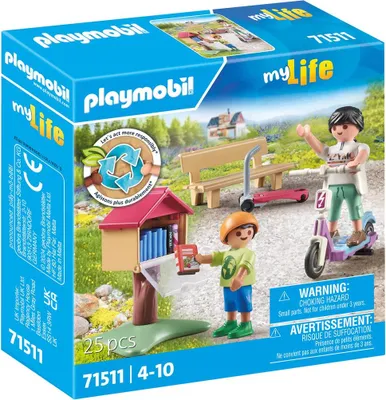 Zdjęcie produktu dla PLAYMOBIL My Life Książka do wymiany dla moli książkowych 71511