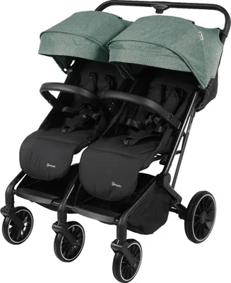 Produktbild von BabyGo Geschwisterbuggy GoTwice, grün