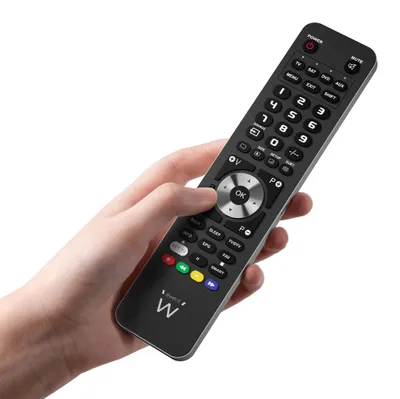 Produktbild von Ewent EW1570, DTT, DVD/Blu-ray, Projektor, SAT, STB, Soundbar-Lautsprecher, TV, Universal, VCR, Drucktasten, Schwarz