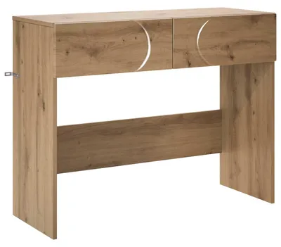 Immagine prodotto di vidaXL Tavolino consolle in legno effetto quercia artigianale, 96,5 x 38 x 75 cm
