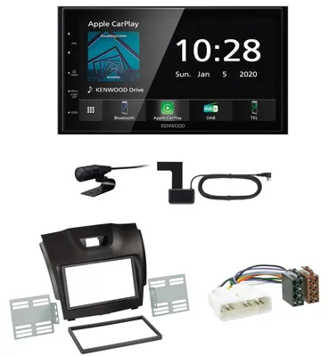 Produktbild von Kenwood DMX-5020DABS CarPlay Android Auto USB MP3 Einbauset für Isuzu D-Max 2