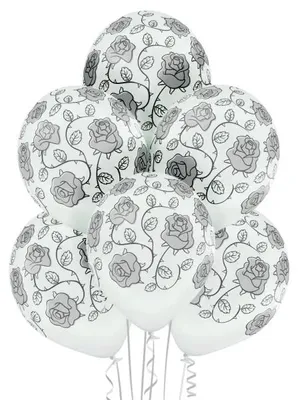 Produktbild von Rosa Luftballons, 30 cm, 6 Stück - Aliga