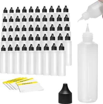 Image de 50 flacons doseurs en plastique de 250 ml