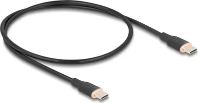 Zdjęcie produktu dla DeLOCK 81237, 0,5 m, USB C, USB C, USB 2.0, 0,48 Gbit/s, Czarny