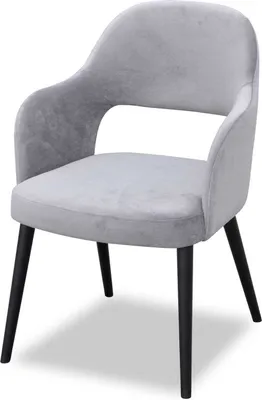 Produktbild von Design Stuhl Lehnstuhl Polster Stühle Luxus Textil Sessel Esszimer Neu