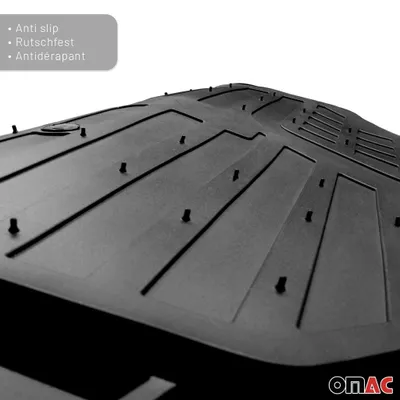 Produktbild von Fußmatten Gummimatten 3D Passform für Nissan Ariya Gummi Schwarz 4tlg