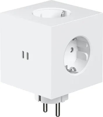 Imagen del producto de AVOLT - Cargador de corriente alterna Square 2 (blanco opal)