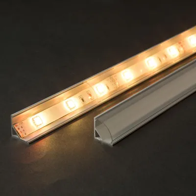 Produktbild von Abdeckung für LED-Aluminiumprofil 41012A1 - Transparent - 1 Meter - Polycarbonat [41012T1]