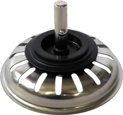 Produktbild von Universal Siebkörbchen für Handbetätigung mit Durchmesser 81 mm, Höhe Stift: 29 mm / Siebkorb / Universalsieb / Ablaufsieb / Ersatzteil