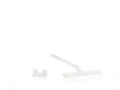 Image de Raclette de douche Zone avec support Rim 22cm blanc