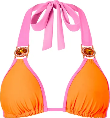Produktbild von Moda Minx Bikini-Oberteil im Kontrast-Design Tangerine S