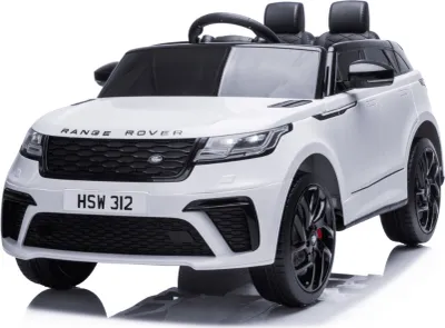 Produktbild von FINOOS Kinder Elektroauto Range Rover Velar 12V- Lizenziert - Rc Fernbedienung - Elektro Auto für Kinder - Kinderauto (Weiß)
