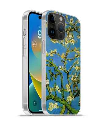 Produktbild von MuchoWow® Handyhülle Schutzhülle Hülle für Apple iPhone 14 Pro - Softcase Mandelblüte - Vincent van Gogh Silikon Softcase Handy Hülle - Umschlag