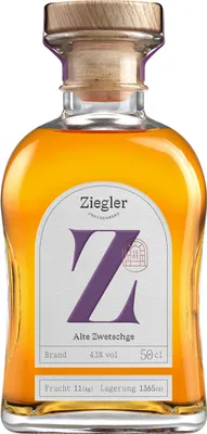 Image de Distillerie Ziegler | Eau-de-vie de prunes anciennes | 50 cl | 43% vol | Médaille d'or, ISW 2022
