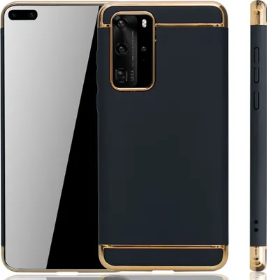 Produktbild von Huawei P40 Handy Hülle Schutz Case Bumper Hard Cover Schwarz