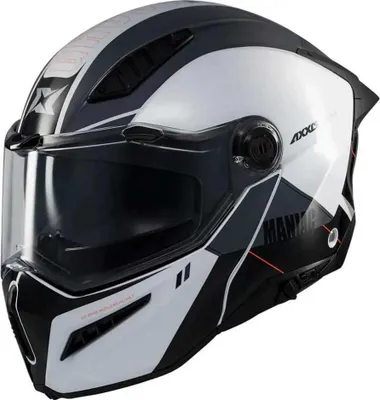 Produktbild von Axxis Ghostfighter Sv Maniac Modularhelm Weiß,Schwarz M Weiß,Schwarz M