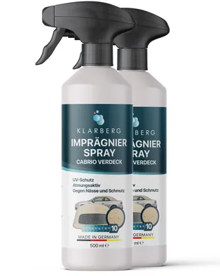 Produktbild von Imprägnierung für Cabrio Verdeck Imprägnierspray, 2 x 500 ml