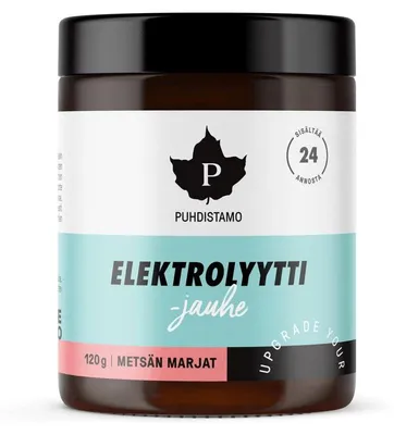 Zdjęcie produktu dla Puhdistamo - Elektrolit w proszku 120g czerwonych jagód