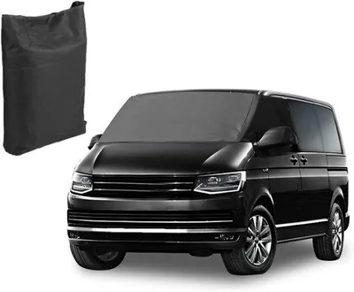 Produktbild von Famanu Autoscheibenabdeckung für V-W T6 - Schwarz, faltbar, wetterfest