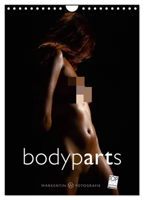 Produktbild von bodyparts (Wandkalender 2027 DIN A4 hoch), CALVENDO Monatskalender