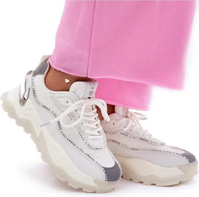 Zdjęcie produktu dla Damskie Sportowe Buty Cross Jeans II2R4017C Białe 38