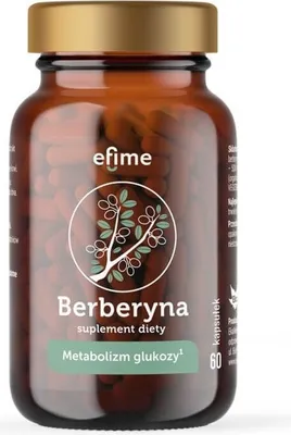 Produktbild von Nahrungsergänzungsmittel EkaMedica Efime Berberyna (60 Kapseln) 8463