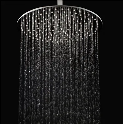 Produktbild von Regendusche Edelstahl-Duschkopf DPG2025 superflach - 20 cm rund