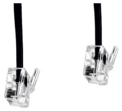 Image de E+P Câble téléphonique 3,0m T11 RJ11 Connecteur Western 6/4