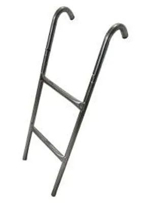 Produktbild von Universal Trampolinleiter Einstiegshilfe 2 Stufen Metall 86 x 30 cm