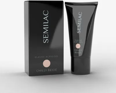 Produktbild von SEMILAC Acrylgel Elastic Acrylgel Chilly Beige 30 g