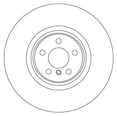 Produktbild von TRW Bremsscheibe Vorne Rechts für BMW 1 Schrägheck (F40) 360mm DF6979S