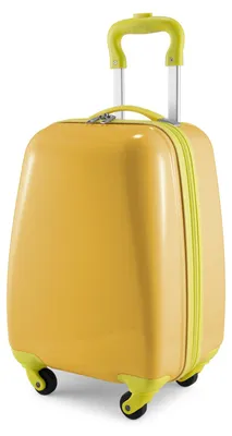 Immagine prodotto di HAUPTSTADTKOFFER For Kids - valigia per bambini, valigia per bambini, trolley per bambini, bagaglio a mano 24 litri, trolley per bambini ragazze ragazzi, regali X-Mas per bambini, giallo
