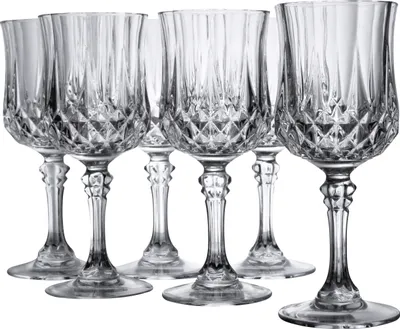 Produktbild von CreaTable, 23222, Longchamp Eclat Transparent, Rotweinkelch 6-tlg, Glas