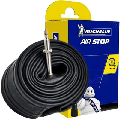 Produktbild von MICHELIN Airstop, Presta-Ventil, 27.5", 48 - 62 mm, 6 cm, Schwarz, Box