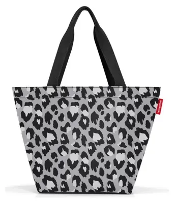 Zdjęcie produktu dla Reisenthel shopper M, Torba na zakupy, Czarny, Biały, Poliester, Wzór, 15 l, 510 mm