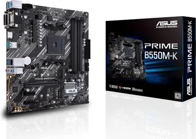 Produktbild von Asus 90Mb14V0-M0Eay0 Prime B550M-K//Am4B550,4Dimm,Dualm.2,Hdmi,Mb