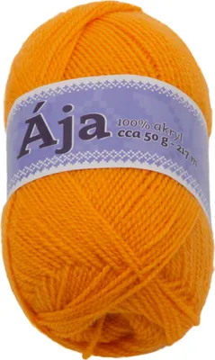 Obrázek produktu pro Příze ÁJA - 50g / 217 m - Oranžová