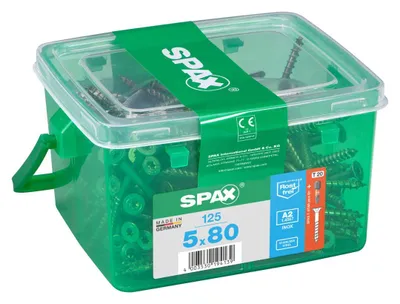 Obrázok produktu pre Skrutka so zápustnou hlavou SPAX T-Star Plus, nerezová oceľ A2, 125 ks