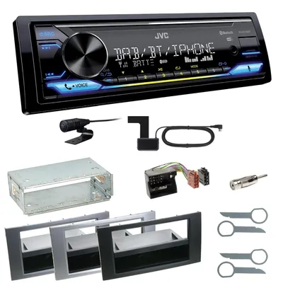 Produktbild von JVC KD-X472DBT DAB+ Bluetooth FLAC Einbauset für Ford Kuga Fusion Galaxy S-Max