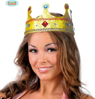 Produktbild von goldene Krone für Königin oder Prinzessin