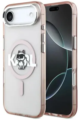Immagine prodotto di Custodia Karl Lagerfeld Iml Choupette Sketch Logo Magsafe Do Iphone Air Różowy