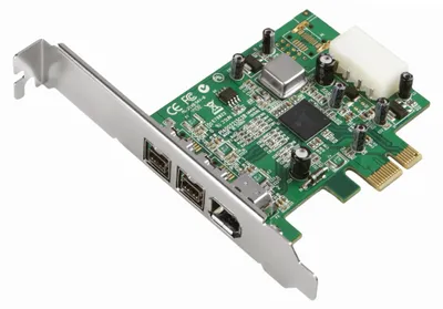 Zdjęcie produktu dla Dawicontrol DC-FW800 FireWire PCIe Hostadapter, PCIe, IEEE 1394/Firewire, Texas Instruments XIO2213B, 800 Mbit/s, Przewodowa, Microsoft Windows XP/Vista/7/8/8.1/10/11, 32 & 64 Bit