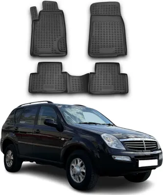 Immagine prodotto di 2005-2021 Ssangyong Kyron tappetini TPE nero 4 pezzi