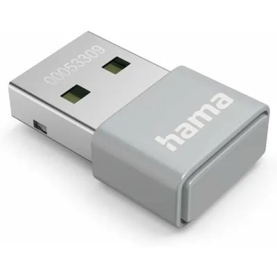Produktbild von Hama 00053309, Kabellos, USB, WLAN, 150 Mbit/s, Grau