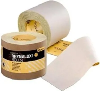 Immagine prodotto di Rotolo di carta abrasiva INDASA Plus Line 115 mm P80 50 m