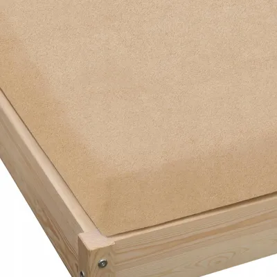 Produktbild von KZ Frottee-Spannbettlaken 180x200 cm Beige Dick