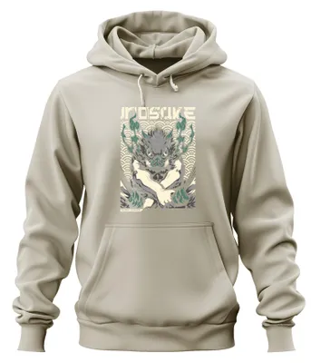 Produktbild von Inosuke Demon Slayer Wildschwein Maske Anime Geschenk Hoodie Kapuzenpullover, Natur, XXL