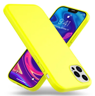 Obrázek produktu pro NALIA Neonové pouzdro na mobilní telefon pro iPhone 12 Pro Max, tenké pouzdro Protective Cover Case Bumper Yellow