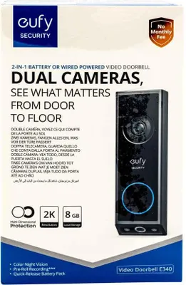 Productafbeelding van Eufy E34 Eufy Security Video Doorbell E34