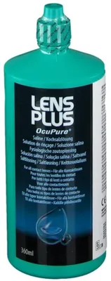 Image de Solution pour lentilles de contact Lens Plus OcuPure, 360ml